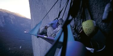 Portaledge view of Yosemite Valley Portaledge view of Yosemite Valley Copyright Brad Carlile
