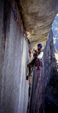 Zodiac yosemite Valley Leading pitch 2 Zodiac yosemite Valley Leading pitch 2 Copyright Brad Carlile