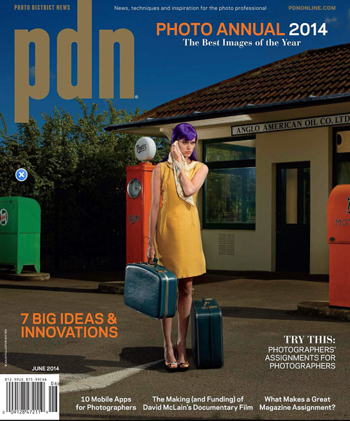PDN photo annual 2014 magazine cover
