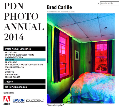 pdn photo annual 2014 Brad Carlile