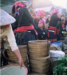 Markets in Northern Vietnam, ethnic minorities