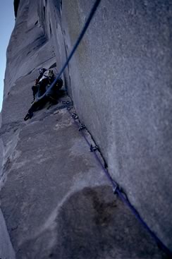 Yosemite The Stone: A1, A2, A3, A4, A5 - aid climbing is all fine Copyright Brad Carlile